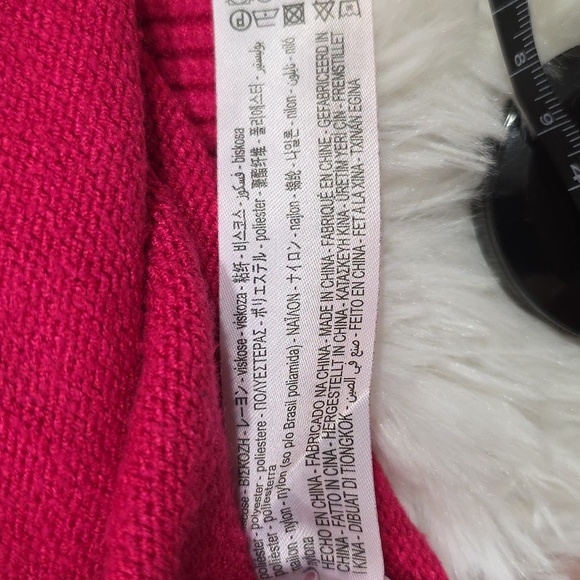 Zara Pink Cropped Turtleneck Sweater. Size S. - Picture 6 of 6